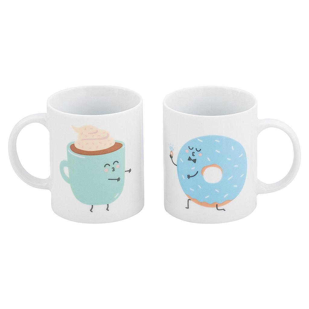 Tazas de café x2